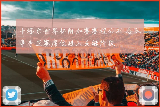 卡塔尔世界杯附加赛赛程公布 各队争夺正赛席位进入关键阶段